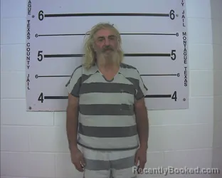 Mugshot of Brian Scott Jones booked in Montague County, Texas on September 12, 2026