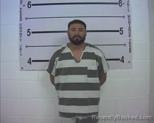 Mugshot of Diego Juarez Maldonado booked in Montague County, Texas on October 24, 2026