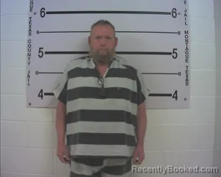 Mugshot of DAVID CHARLES JONES booked in Montague County, Texas on April 13, 2026