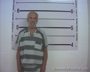 Mugshot of Jeffery Lynn Medley booked in Montague County, Texas on August 28, 2026