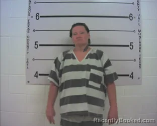 Mugshot of MISSY RENEE MCCLAIN booked in Montague County, Texas on April 1, 2026