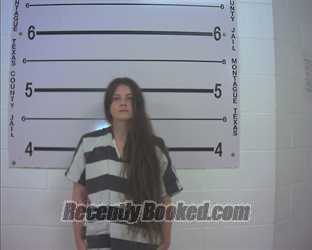 Booking photo from Montague County, Texas