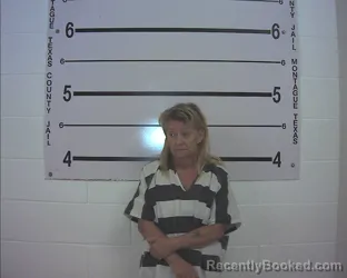Mugshot of Joyce Ann Richardson booked in Montague County, Texas on September 9, 2026