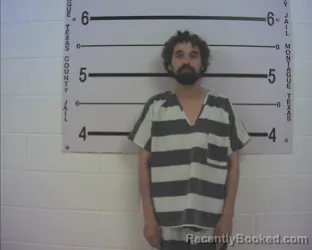 Mugshot of ANTHONY JORDAN SUAREZ booked in Montague County, Texas on April 12, 2026