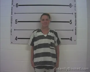 Mugshot of CANDACE LYNN STERNADEL booked in Montague County, Texas on April 14, 2026