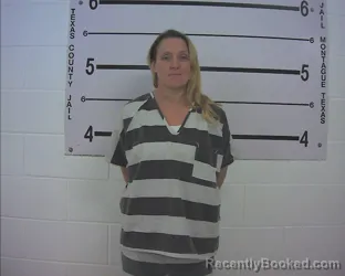 Mugshot of CANDACE LYNN STERNADEL booked in Montague County, Texas on July 13, 2026