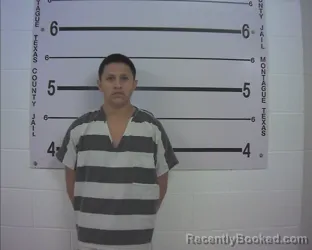 Mugshot of FELIX ISAIAH SALAS booked in Montague County, Texas on July 15, 2026
