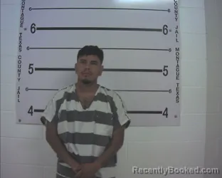 Mugshot of JUAN ENRIQUE RODRIGUEZ SANCHEZ booked in Montague County, Texas on March 29, 2026