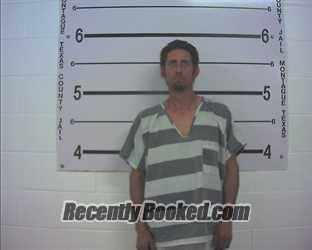 Booking photo from Montague County, Texas