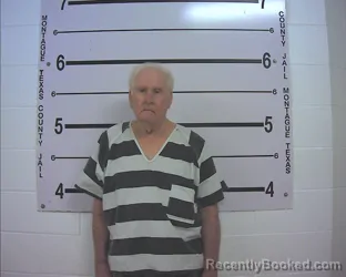 Mugshot of RONALD OLIVER STEPHENS booked in Montague County, Texas on March 23, 2026