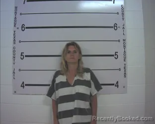 Mugshot of TRACY ANNE STODDARD booked in Montague County, Texas on March 24, 2026