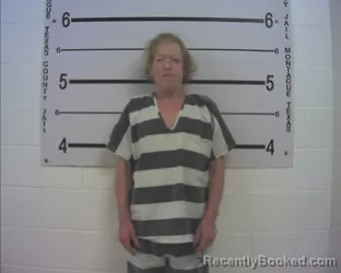 Mugshot of RONNIE DALE THOMPSON booked in Montague County, Texas on April 13, 2026