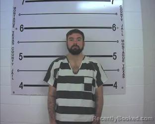 Mugshot of CLAYTON SCOTT WOOLDRIDGE booked in Montague County, Texas on March 26, 2026