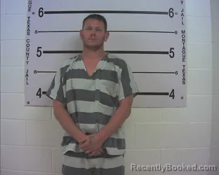 Mugshot of JEREMY WAYNE WEBSTER booked in Montague County, Texas on April 18, 2026