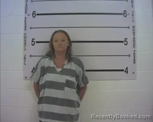 Mugshot of JULIA NICOLE WEATHERREAD booked in Montague County, Texas on April 27, 2026