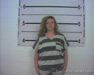 Mugshot of Bailey Cheyenne Yale booked in Montague County, Texas on October 19, 2026