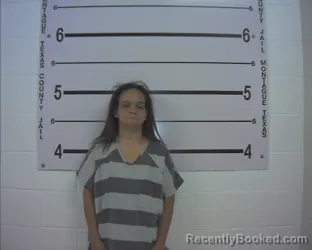 Mugshot of Tonya Renne Ybarra booked in Montague County, Texas on August 22, 2026