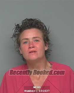 Booking photo from Montgomery County, Texas