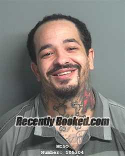 Booking photo from Montgomery County, Texas