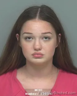 Mugshot of CYDNEY AUTUMN BROGDON booked in Montgomery County, Texas on March 27, 2026