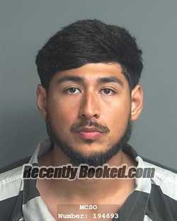 Booking photo from Montgomery County, Texas