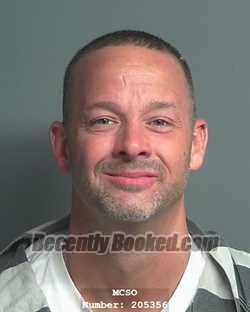 Booking photo from Montgomery County, Texas