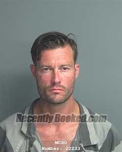 Booking photo from Montgomery County, Texas