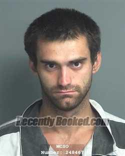 Booking photo from Montgomery County, Texas