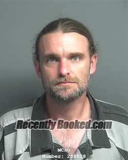 Booking photo from Montgomery County, Texas