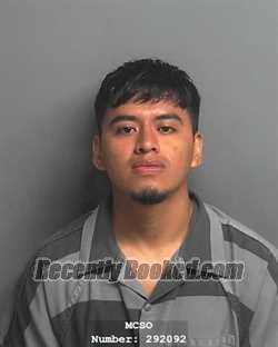 Booking photo from Montgomery County, Texas