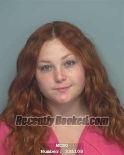 Mugshot of RHEANNON SIDANNA NICOLE HARRIS