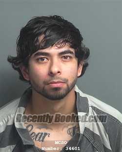 Booking photo from Montgomery County, Texas