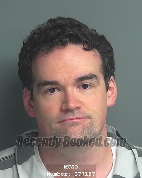 Booking photo from Montgomery County, Texas