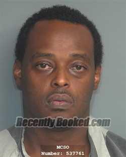 Booking photo from Montgomery County, Texas