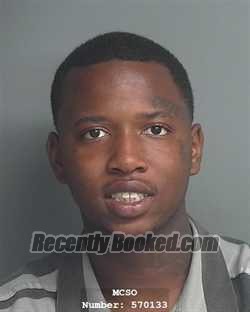 Booking photo from Montgomery County, Texas