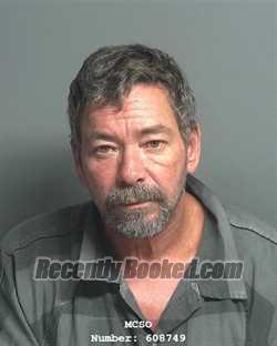 Booking photo from Montgomery County, Texas