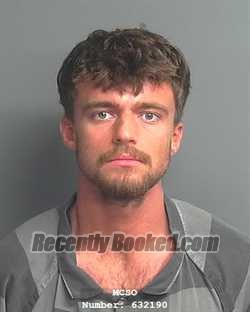 Booking photo from Montgomery County, Texas