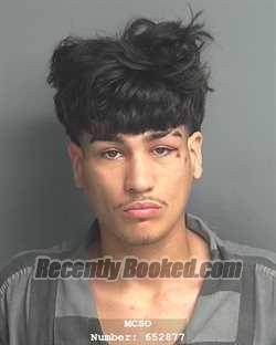 Booking photo from Montgomery County, Texas