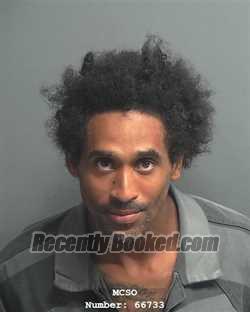 Booking photo from Montgomery County, Texas