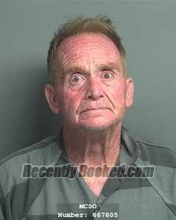 Booking photo from Montgomery County, Texas