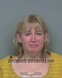 Booking photo from Montgomery County, Texas