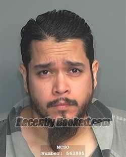 Booking photo from Montgomery County, Texas