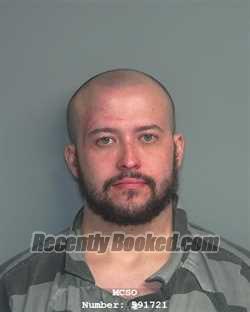 Booking photo from Montgomery County, Texas