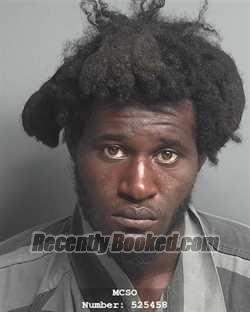 Booking photo from Montgomery County, Texas