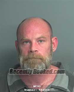 Booking photo from Montgomery County, Texas