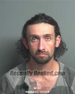 Booking photo from Montgomery County, Texas