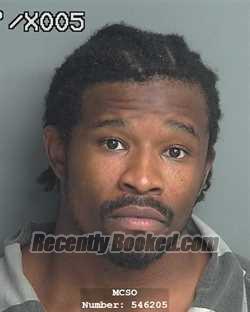 Booking photo from Montgomery County, Texas