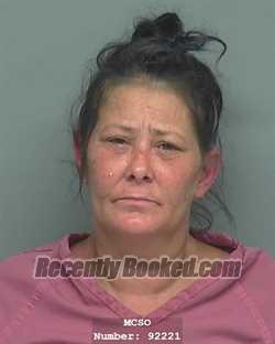 Booking photo from Montgomery County, Texas