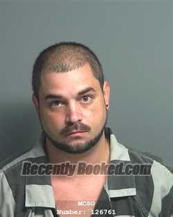 Booking photo from Montgomery County, Texas