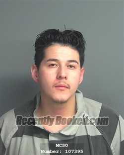 Booking photo from Montgomery County, Texas
